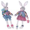 Rabbit (Set of 2) 18â€H Fabric