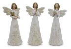 Angel (Set of 3) 8.75"H Resin