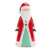 Santa Tea Light 10.25"H Clay