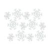 Snowflake (Set of 12) 6.5"H, 9.25"H Wood