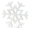Snowflake (Set of 12) 6.5"H, 9.25"H Wood