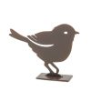 Bird (Set of 4) 4"H, 5.5"H Metal