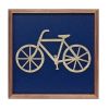 Framed Tent/Camper/Bike (Set of 3) 10"SQ MDF/Wood