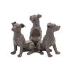 Dog Pot Holder (Set of 6) 5"H Resin