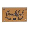 Thankful Sign (Set of 6) 7"L x 4"H MDF