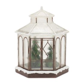 LED Gazebo 6"L x 9"H Resin