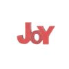 Noel and Joy (Set of 2) 11"L x 4"H, 7"L x 4"H MDF