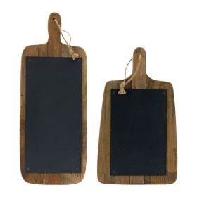 Memo Cutting Board (Set of 2) 18.75"H, 23.5"H Wood