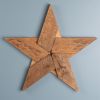Star (Set of 2) 20"H Wood