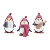 Penguin (Set of 3) 5.5"H, 5.75"H, 5.75"H Resin