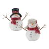 Snowman (Set of 4) 6"H Resin