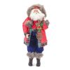 Santa w/Snow Shoes 24"H Polyester