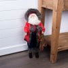 Santa w/Snow Shoes 24"H Polyester