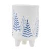 Christmas Tree Pot w/Legs (Set of 2) 4"D x 6"H Dolomite