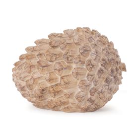 Pine Cone (Set of 2) 5.25"L x 4"H Resin