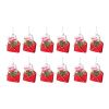 Envelope Ornament (Set of 12) 5"H Glass