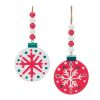 Ornament (Set of 12) 14"H MDF