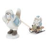 Bird w/Sled (Set of 2) 11"L x 6"H Resin