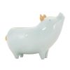 Pig Planter (Set of 4) 6"L x 4.5"H Resin