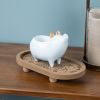 Pig Planter (Set of 4) 6"L x 4.5"H Resin