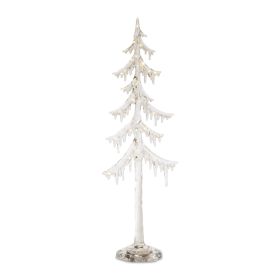 LED Tree 24.5"H Acrylic 3 AAA Batteries Not Included