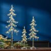 LED Tree 24.5"H Acrylic 3 AAA Batteries Not Included