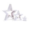 Triple Star Puzzle (Set of 2) 8"H MDF