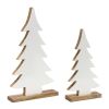 Tree (Set of 2) 12"H, 16"H Wood