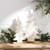 Tree (Set of 2) 12"H, 16"H Wood