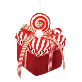 Package Ornament (Set of 12) 5.5"H Foam/Fabric