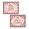 Magic and Jolly Sign (Set of 2) 15.75"L x 12.5"H Metal/Wood