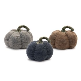 Pumpkin (Set of 3) 5.75"H Polyester