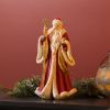 Santa w/Bird 14.5"H Resin