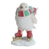 Bird w/Skis & Skates (Set of 6) 5.25"H Resin