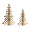 Tree (Set of 2) 11.5"H, 15"H Metal