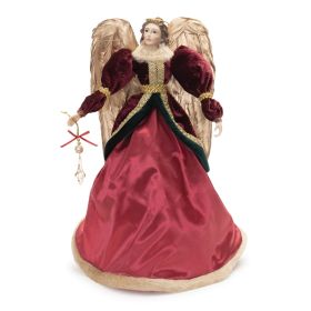 Angel Tree Topper 17.75"H Plastic/Fabric