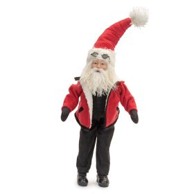 Santa 27.5"H Polyester/Resin