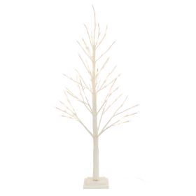 Twig Tree 114 LED Lights 4'H Paper UL Plug Included