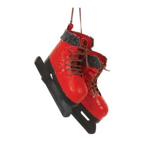 Pair of Skates 14"H Metal