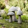 Mushroom (Set of 2) 13"H Resin