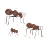 Ant (Set of 3) 6"L, 5"L, 6.5"L Iron