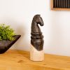 Knight Chess Piece (Set of 2) 13.5"H Wood