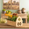 Barn Trug 15"L x 3.25"W x 10"H Wood/MDF