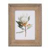 Protea Print (Set of 2) 13.5"L x 17"H Wood/MDF