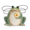 Frog w/Wings (Set of 6) 5.5"H Ceramic