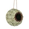 Charming Hand-woven Eco-friendly Grass Hummingbird Nest Decorative Bird House - Ball-shaped