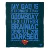 Superman; Strongest Dad Aggretsuko Comics Silk Touch Throw Blanket; 50" x 60"