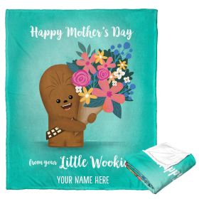 [Personalization Only] Star Wars Classic Your Little Wookie, Personalized Silk Touch Throw