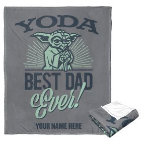 [Personalization Only] Star Wars Classic, Yoda Best, Silk Touch Throw 50"X60"
