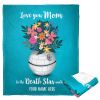 [Personalization Only] Star Wars Classic To the Death Star and Back, Personalized Silk Touch Throw